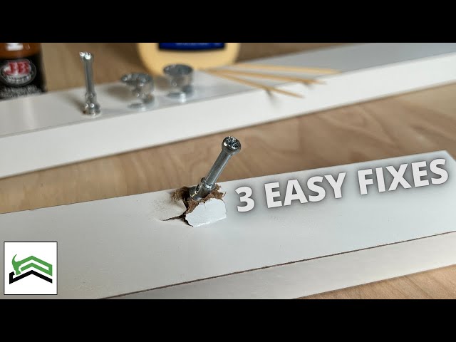 How To Fix Damaged IKEA Furniture