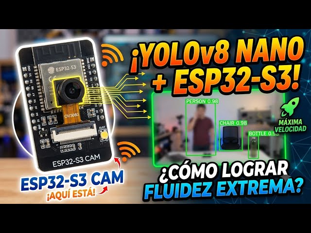Testing YOLO with ESP32-S3 CAM over Wi-Fi | How to Achieve Maximum Fluidity?