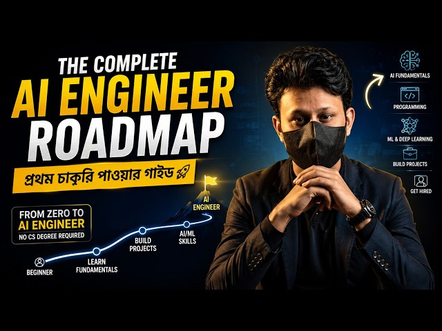 From Zero to AI Engineer: The Complete AI Engineer 2026 Roadmap (No CS Degree Required)