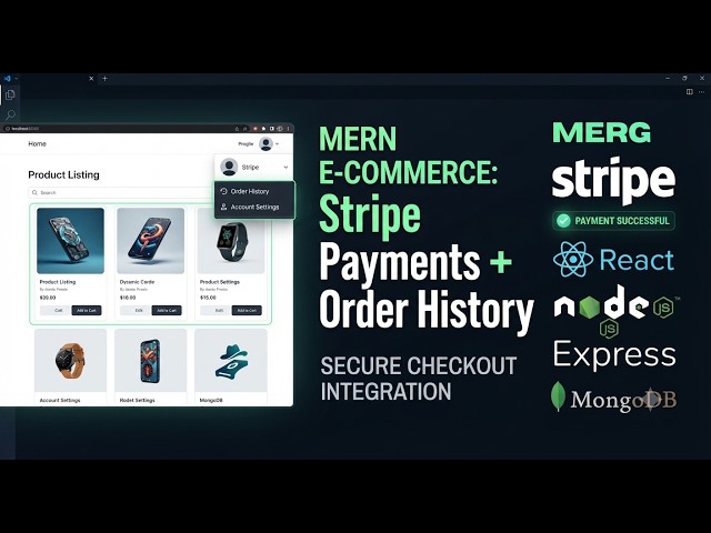 Full-Stack E-Commerce App with Stripe Payment Integration (MERN)