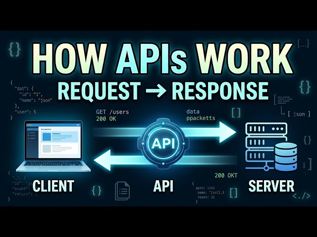 How APIs Work: From Request to Response (Complete Beginner Guide)