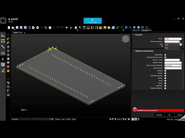 BIESSE bSolid - How to create a simple parametric program