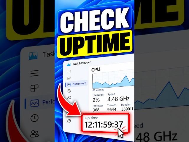 How to Check How long Your PC has been On