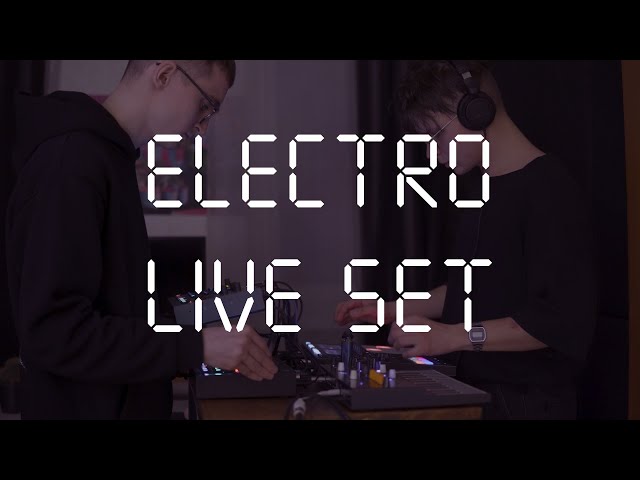 ELECTRO LIVE SET OBYEKT X MIKHAIL RAKITIN ( octatrack, syntakt, maschine plus, microfreak)