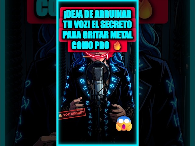¡Deja de ARRUINAR Tu Voz! El SECRETO para GRITAR METAL como PRO 🔥