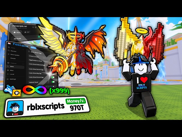 Using HACKS for INFINITE MONEY in Steal An Egg Scripts!
