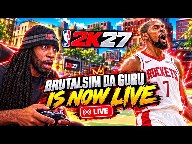 NEW KD BUILD PATCHED NBA 2K27 LIFE AFTER ANTI-CHEAT LIVE! 🔴 BEST REAL POINT GUARD  BRUTAL.SIM & MORE