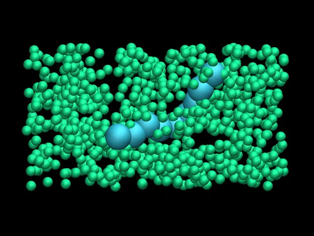 LAMMPS tutorials | Exercise | From atoms to molecules: Polymer