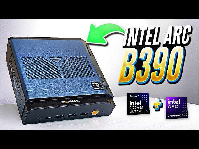 I Tested the NEW Intel ARC B390 in a Mini PC and Here's What I Found | BOSGAME VTI-490 👀