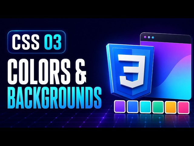 CSS Tutorial in Pashto #03 | Colors and Backgrounds for Beginners