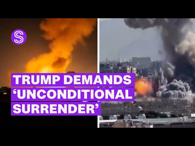 Donald Trump demands ‘unconditional surrender from Iran one week into war | Stuff.co.nz