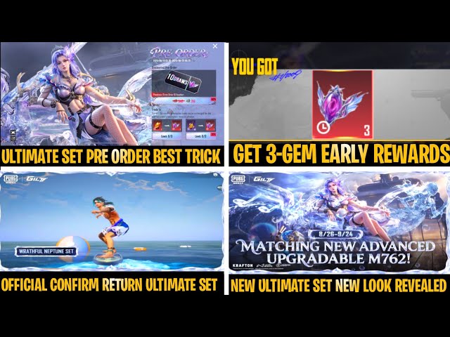 Get 3-Siren Gem Best Trick😍Discounted Pre-Order | PHANTASIA SIREN-M762 | WRATHFUL NEPTUNE SET Return
