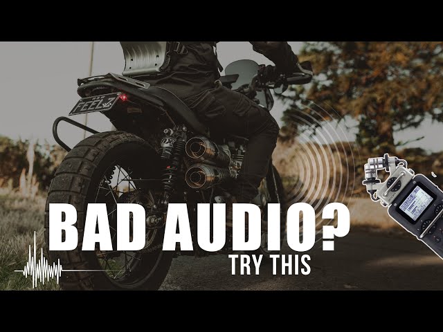 3 In-depth Tips on How to Record MOTORCYCLE AUDIO | Minus the wind noise 2021