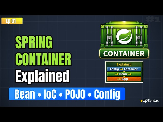 Spring Core Ep1 – Everything You Need to Know Before Writing Code