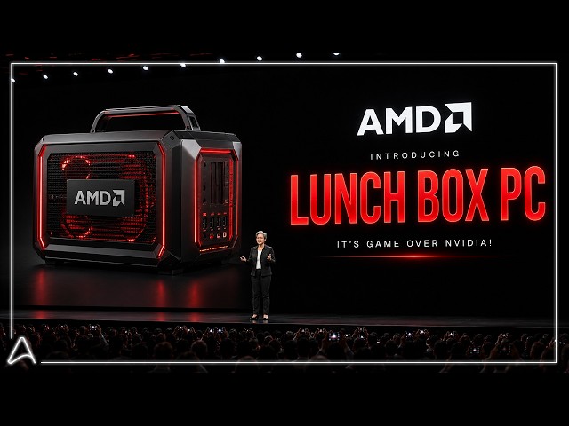 AMD’s CEO Destroyed NVIDIA's Most Expensive Supercomputers With a $1,500 Lunch-Box PC!