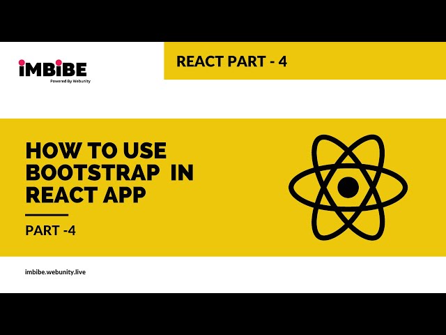 How to add bootstrap in react app ?? #reactjs