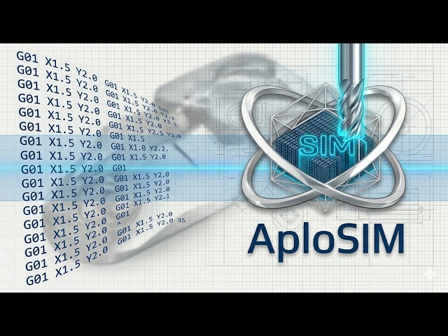 AploSIM: Custom 3D CNC & G-Code Simulator from a Machinist.