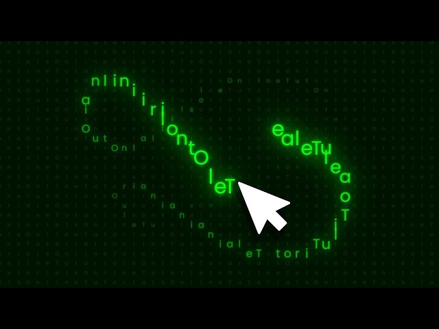 Animated Text Background using CSS & Javascript