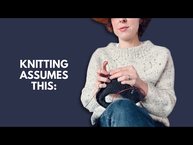 Knitting Politely Assumes You’re Right-Handed