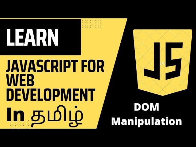 Learn DOM Manipulation in 10 Minutes  - Javascript DOM tutorial - Web development - Youtube