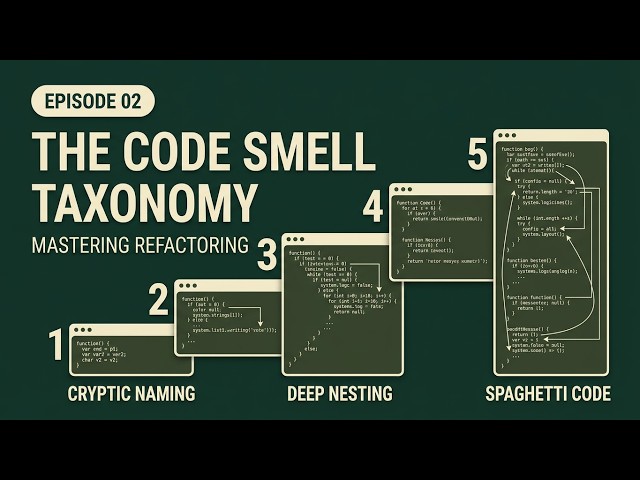 What is a Code Smell? 5 Signs Your Code is Secretly Bad | Refactoring Ep 02
