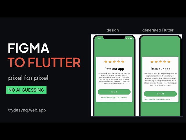 Figma to Flutter in 90 Seconds - 4 Screens, No AI (2026)