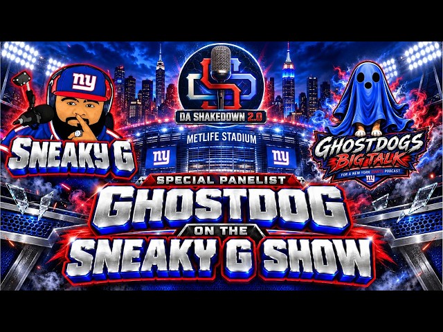 🚨 Giants vs Saints REACTION! Can Big Blue Bounce Back Against the Texans? | SneakyG & Ghost Dog