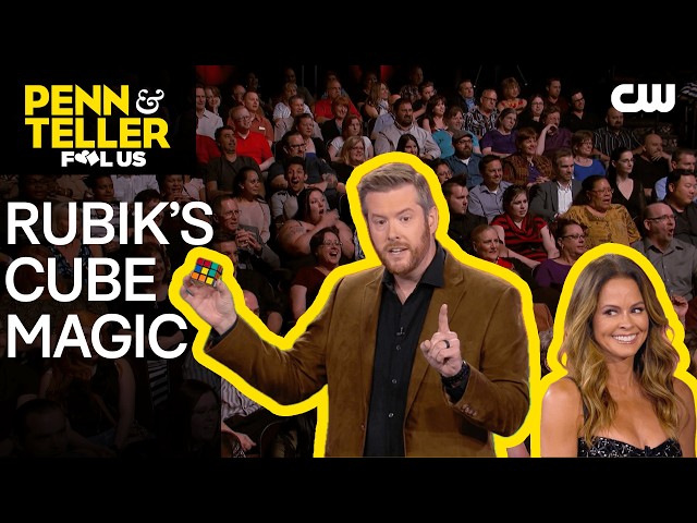 Magician Fools Penn & Teller with Rubik's Cube Magic Trick | Penn & Teller: Fool Us | The CW
