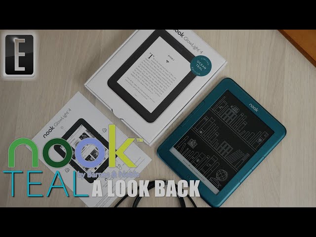 Barnes and Noble NOOK Glowlight 4 Ocean Teal Review