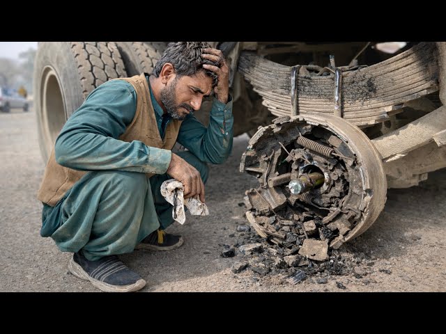 One End of the Wheel Broke & Everything Got Damaged! 😱 Repaired with an Incredible Jugaad