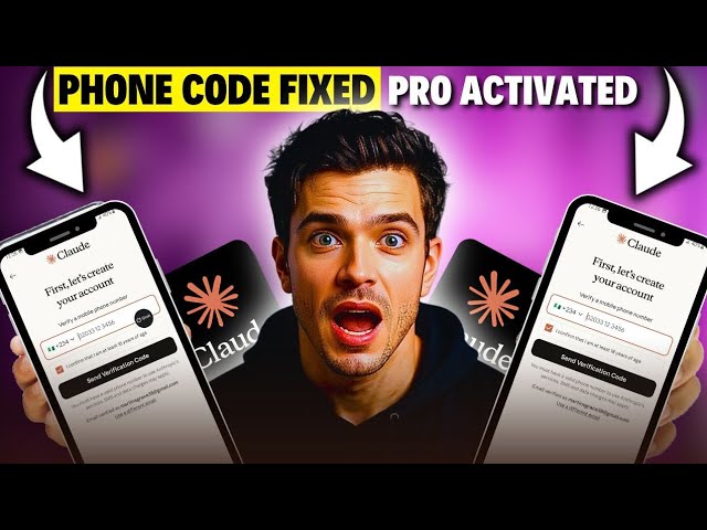How to Fix Claude AI Phone Verification - Claude AI Pro Activated ✅️