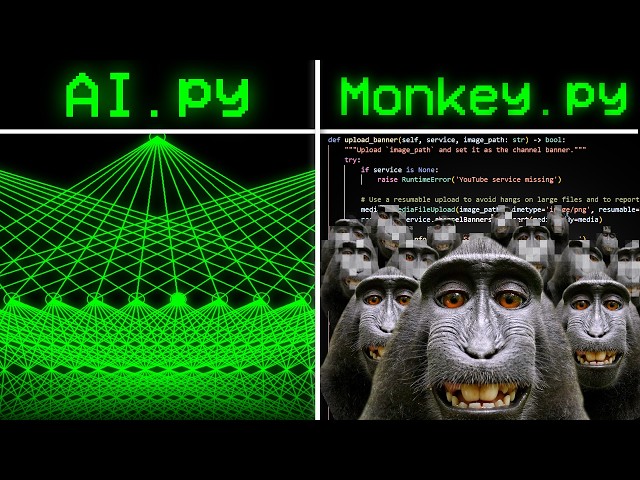 My AI Stock Predictor vs 10,000 Monkeys