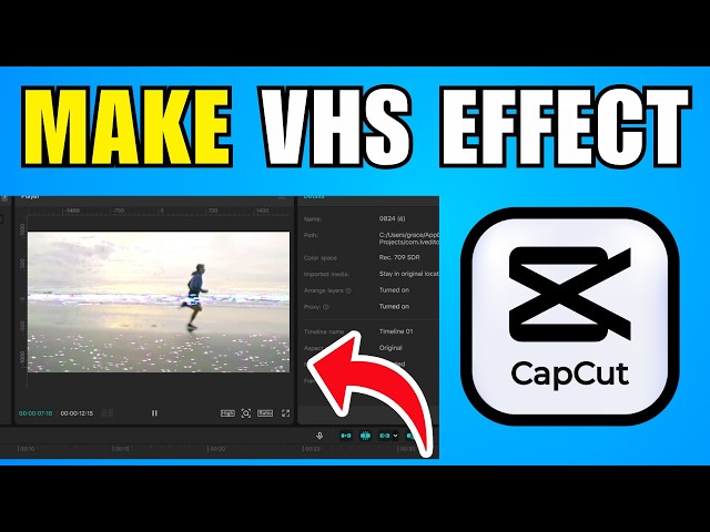 How To Make VHS Effect In CapCut (2026) (Best Method)