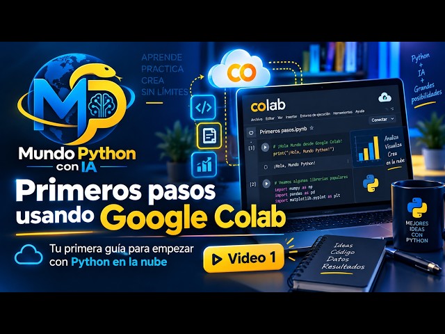 Primeros pasos con Google Colab 🚀 | Aprende Python desde Cero en la Nube