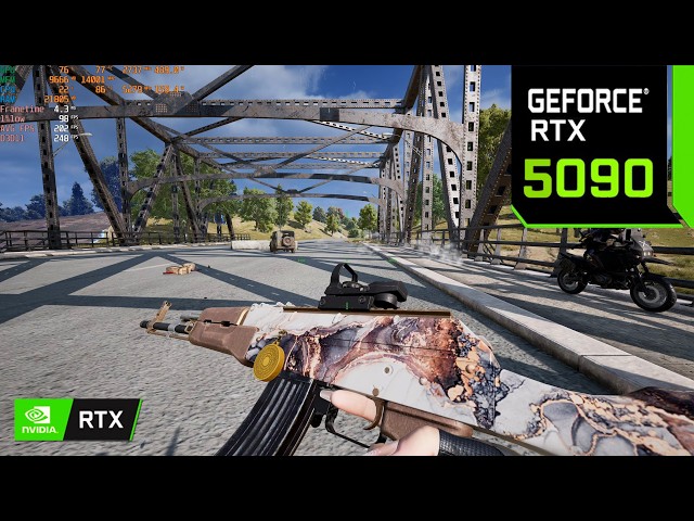 PUBG 4K Max Settings: RTX 5090 - i9 14900K - 128GB RAM | Erangel - AKM & Dragunov Gameplay