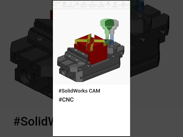 #solidworkscam #cnc #cncmilling #gcode