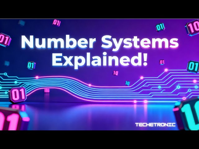 ⚡ Number Systems Explained: Binary, Decimal, Hex & More!  #numbersystem #binary