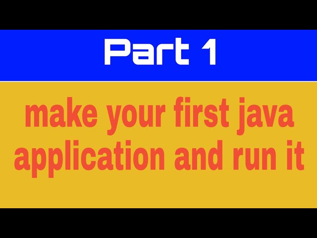java for beginners part 1 | ocjp lecture 1