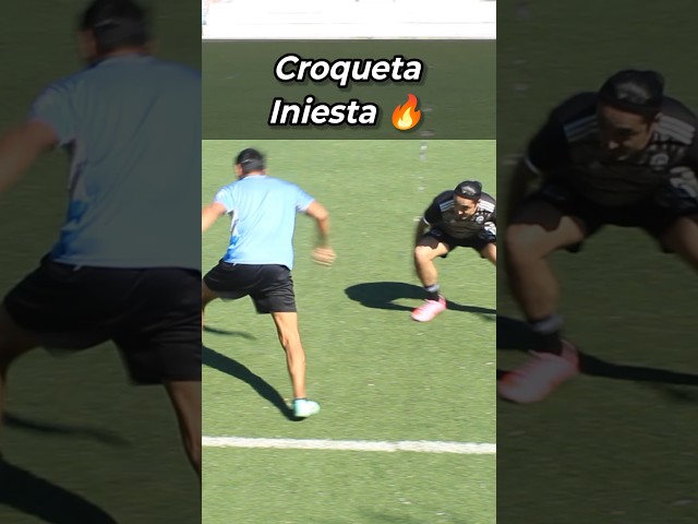 LEARN INIESTA'S "CROQUETA" in Real Matches 🔥 #tutorial #skills #iniesta