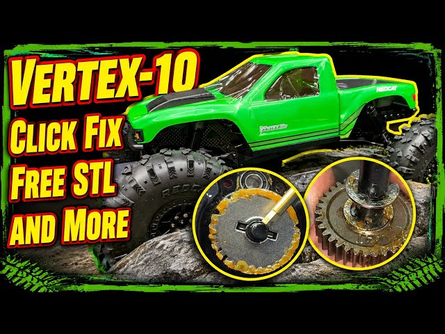Vertex-10 Click fix Axle shims and more