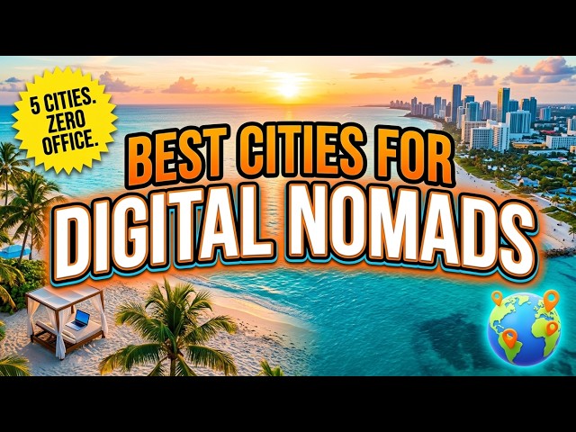 Best Cities for Digital Nomads in 2026 🌍 | Top 5 Remote Work Destinations