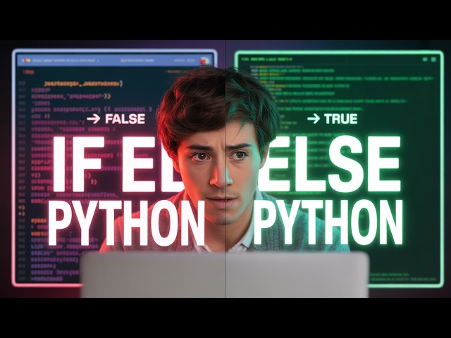 👨‍💻Python Conditional Statements (if, elif, else) | Tutorial #6