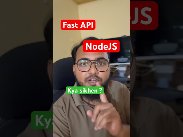 Fast api vs NodeJS #backend #ytshorts