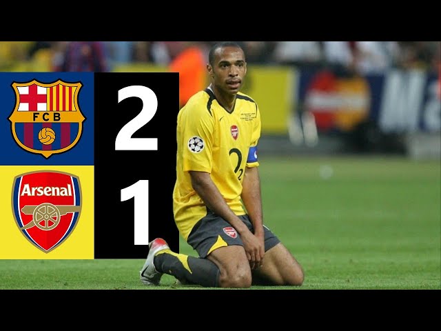 Barcelona vs Arsenal ● Extended Highlights | UCL Final 2005/2006 |