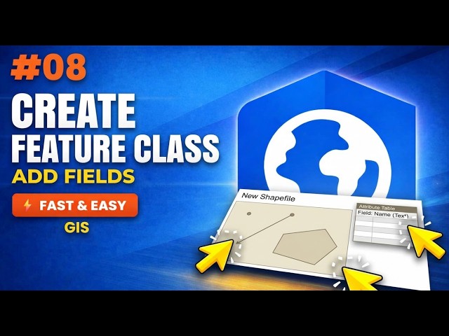 How to Create a Feature Class and Add Fields in ArcGIS Pro   Fast & Easy GIS