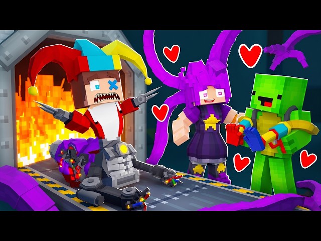 Mikey PLAYER Stole JJ`s PROTOTYPE GIRL - Sad Love Story - Maizen Minecraft Animation