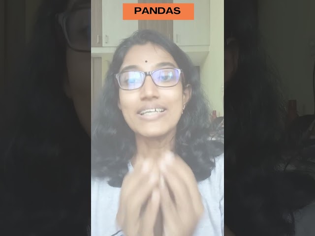 யார் இந்த Pandas? இருவருக்கும் Data Scienceக்கும் என்ன சம்மந்தம்? #datascienceforbeginners #python