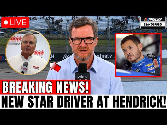 NASCAR BOMBSHELL! HENDRICK SIGNING DREAM DRIVER TO REPLACE KYLE LARSON! FANS ARE SHOCKED!