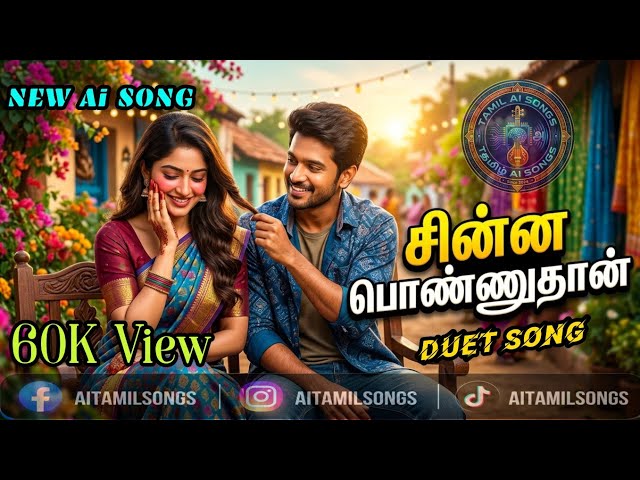 சின்ன பொண்ணுதான் Duet | Sinna Ponnuthan Doet Song | Latest Tamil Ai Song | Ai Tamil Song 