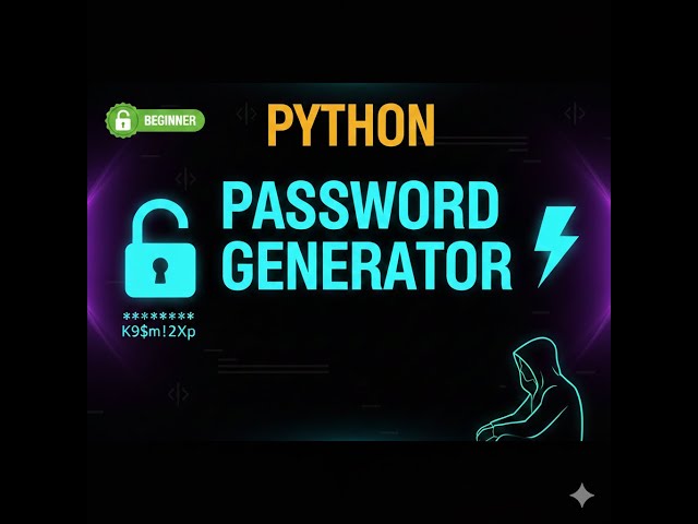 Python Password Generator for Beginners - Simple & Powerful!